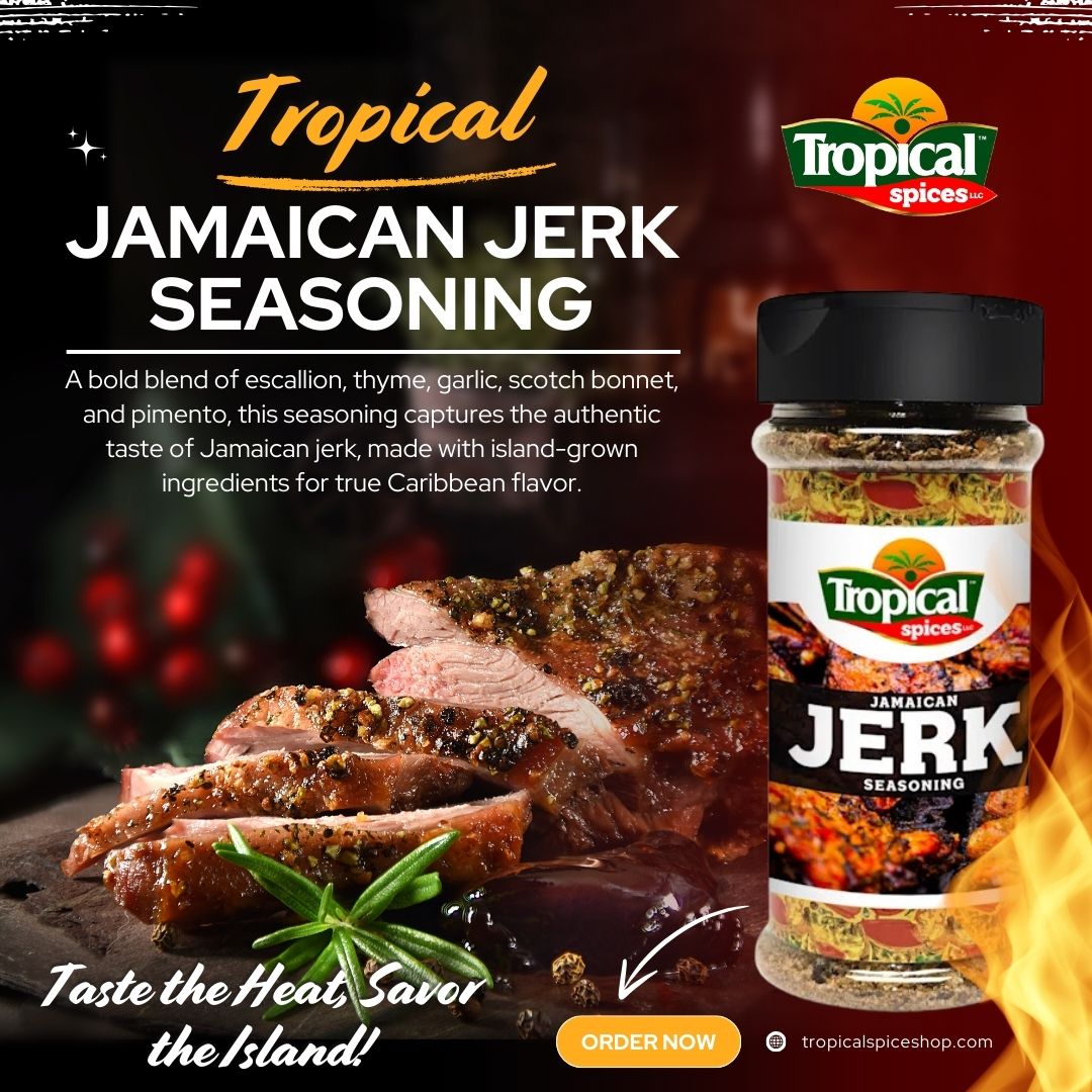 Tropical Spices - Jerk Seasoning - Wholesale pack of 12 - 8 oz - Image 3